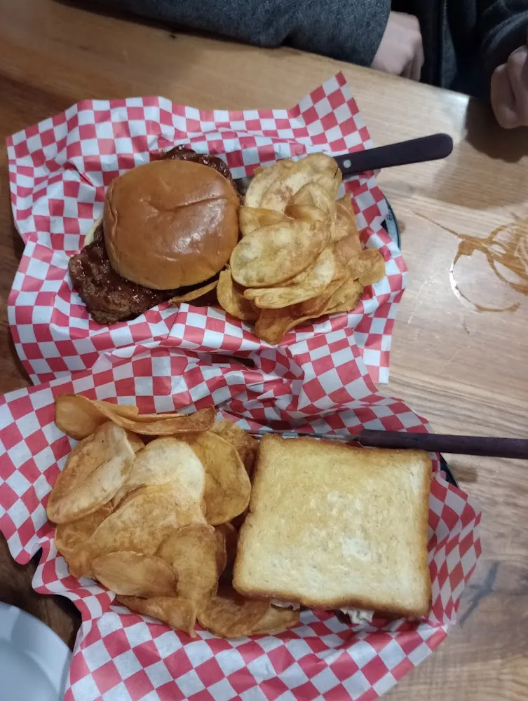 Spicy Chicken and Chicken Salad Sandwich